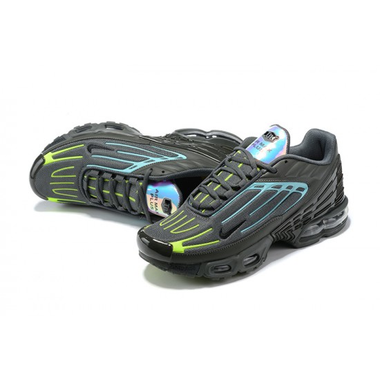 Men Sports Shoes Nike Air Max Plus 3 Grey Yellow