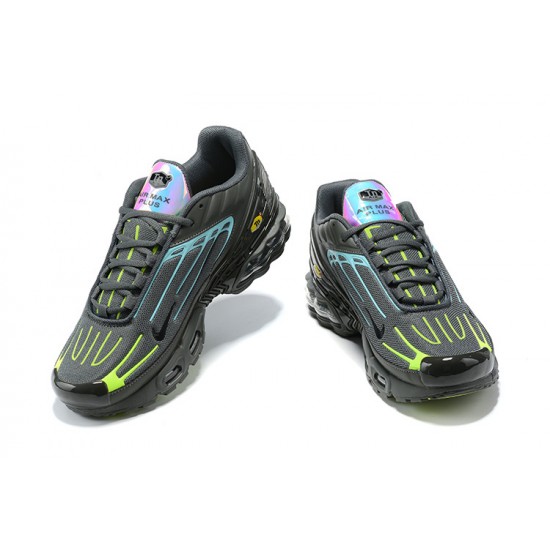 Men Sports Shoes Nike Air Max Plus 3 Grey Yellow