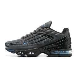 Men Sports Shoes Nike Air Max Plus 3 Grey and Blue