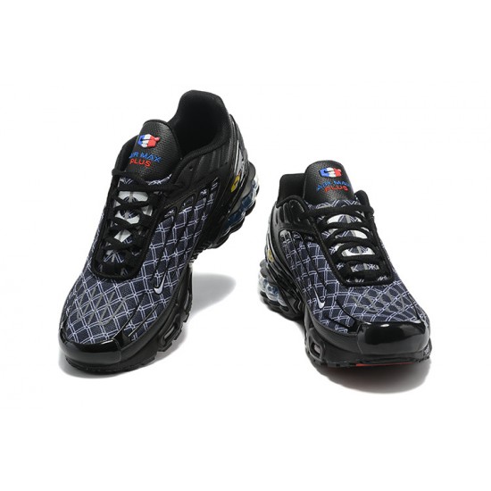 Men Sports Shoes Nike Air Max Plus 3 Purple Black Red