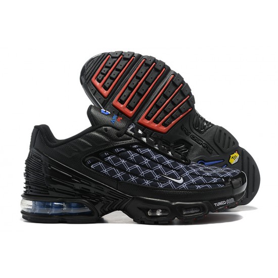 Men Sports Shoes Nike Air Max Plus 3 Purple Black Red