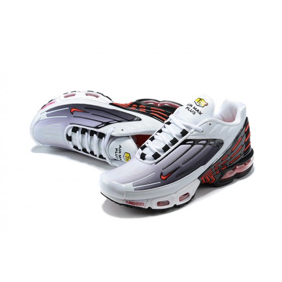 Men Sports Shoes Nike Air Max Plus 3 White Black CK6715-101