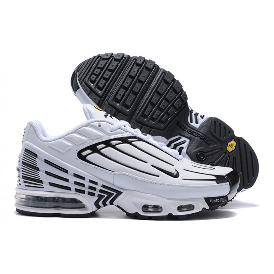 Men Sports Shoes Nike Air Max Plus 3 White Black CK6716-100