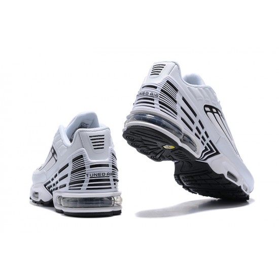 Men Sports Shoes Nike Air Max Plus 3 White Black CK6716-100
