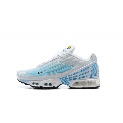 Men Sports Shoes Nike Air Max Plus 3 White Blue