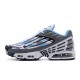 Men Sports Shoes Nike Air Max Plus 3 White Blue and Grey