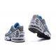 Men Sports Shoes Nike Air Max Plus 3 White Blue and Grey