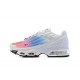 Men Sports Shoes Nike Air Max Plus 3 White Blue and Pink