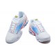 Men Sports Shoes Nike Air Max Plus 3 White Blue and Red