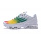 Men Sports Shoes Nike Air Max Plus 3 White Green and Yellow