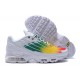 Men Sports Shoes Nike Air Max Plus 3 White Green and Yellow