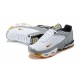 Men Sports Shoes Nike Air Max Plus 3 White Grey and Orange