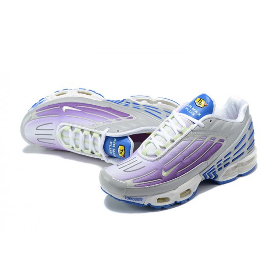Women/Men Sports Shoes Nike Air Max Plus 3 Grey Purple CD6871-006