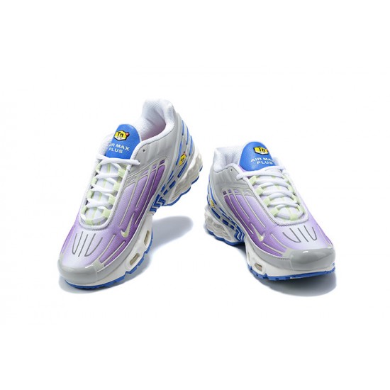Women/Men Sports Shoes Nike Air Max Plus 3 Grey Purple CD6871-006