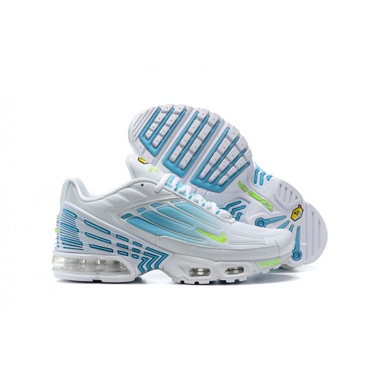Women/Men Sports Shoes Nike Air Max Plus 3 White Blue DM2835-100