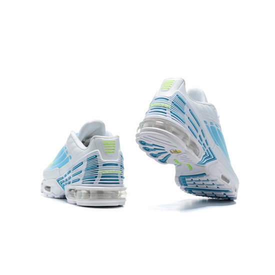Women/Men Sports Shoes Nike Air Max Plus 3 White Blue DM2835-100