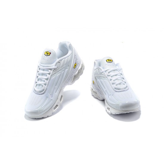 Women/Men Sports Shoes Nike Air Max Plus 3 White CD6871-100