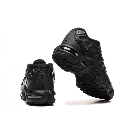 Men Sports Shoes Nike Air Max Plus Drift Black
