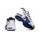 Men Sports Shoes Nike Air Max Plus Drift White Blue and Black
