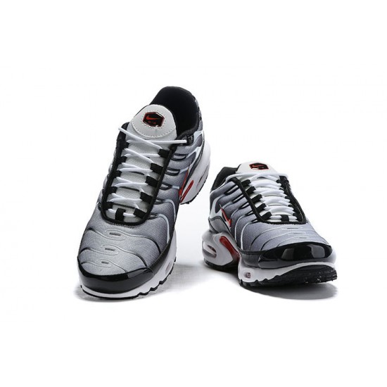 Men Sports Shoes Nike Air Max Plus Tn QS Black Red 
