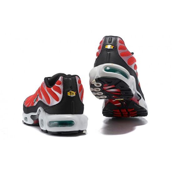 Men Sports Shoes Nike Air Max Plus Tn Red Black