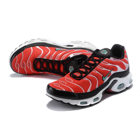 Men Sports Shoes Nike Air Max Plus Tn Red Black