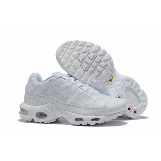 Men Sports Shoes Nike Air Max Plus Tn SE White AJ2029-100