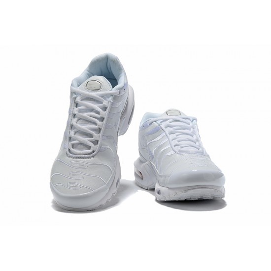 Men Sports Shoes Nike Air Max Plus Tn SE White AJ2029-100
