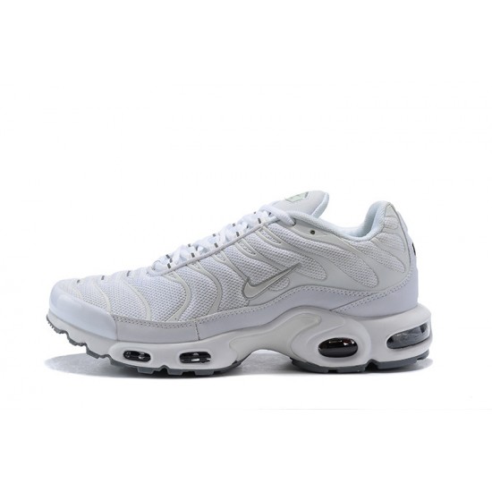 Men Sports Shoes Nike Air Max Plus Tn White