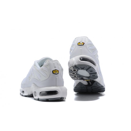 Men Sports Shoes Nike Air Max Plus Tn White