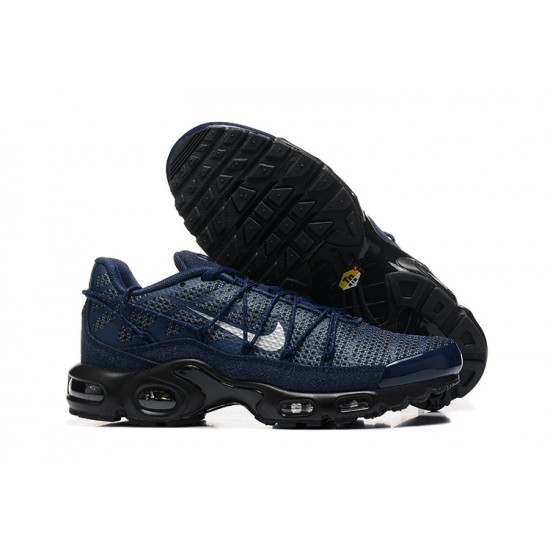 Men Sports Shoes Nike Air Max Plus Utility Blue Black FD0670-400