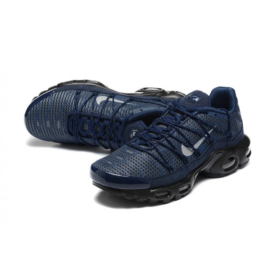 Men Sports Shoes Nike Air Max Plus Utility Blue Black FD0670-400
