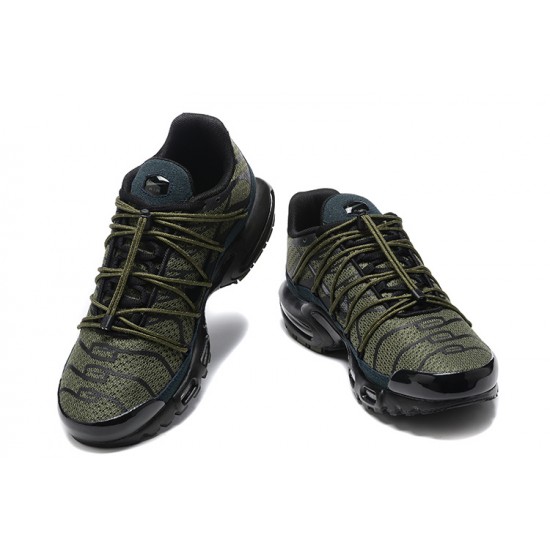 Men Sports Shoes Nike Air Max Plus Utility Green Black FJ4232-200