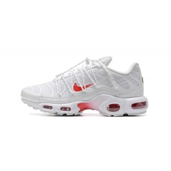 Men Sports Shoes Nike Air Max Plus Utility White Red FN3488-100