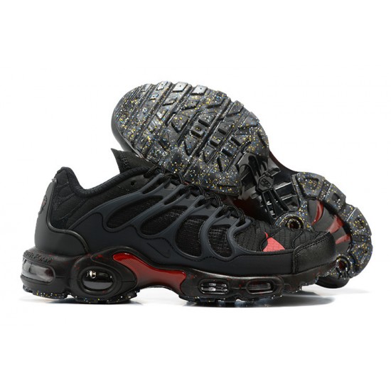 Men Sports Shoes Nike Air Max Terrascape Plus Black Red