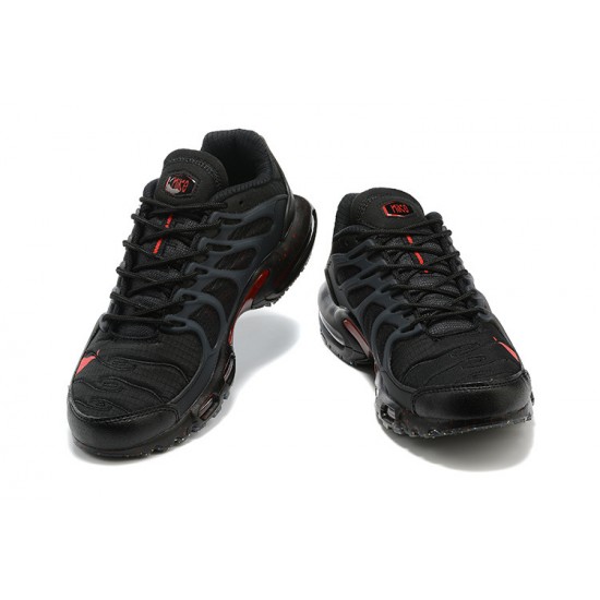 Men Sports Shoes Nike Air Max Terrascape Plus Black Red