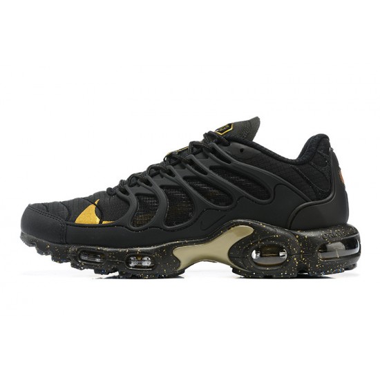 Men Sports Shoes Nike Air Max Terrascape Plus Black Yellow