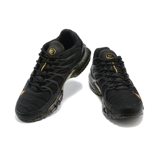 Men Sports Shoes Nike Air Max Terrascape Plus Black Yellow