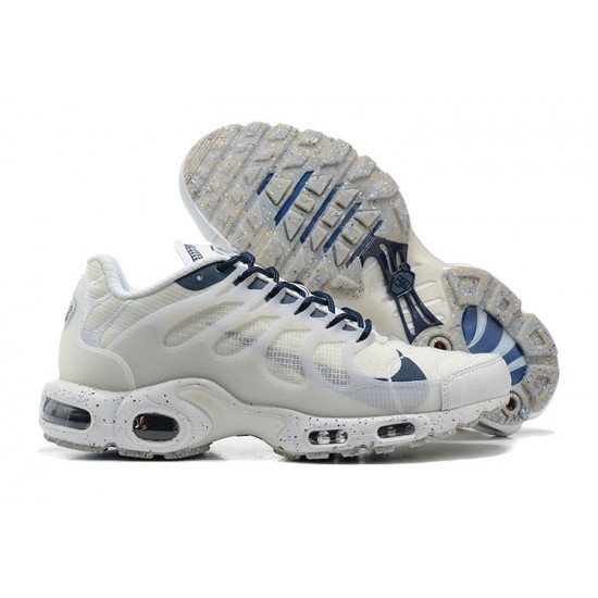 Men Sports Shoes Nike Air Max Terrascape Plus White Blue