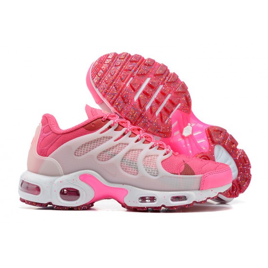 Women Sports Shoes Nike Air Max Terrascape Plus Pink White